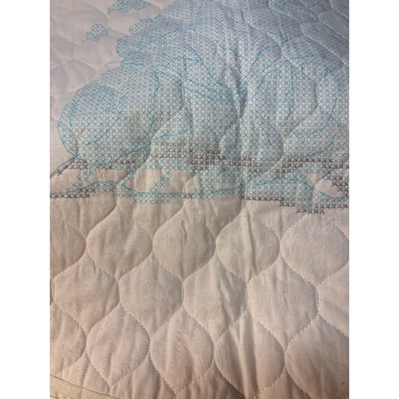 Dimensions Bear Hug Quilt Cross Stitch Kit Pre-Stamped 34" X 43" READ - Picture 5 of 8